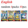 40 Pcs Pokemon Card Prismatic 151 Evolutions English Booster
